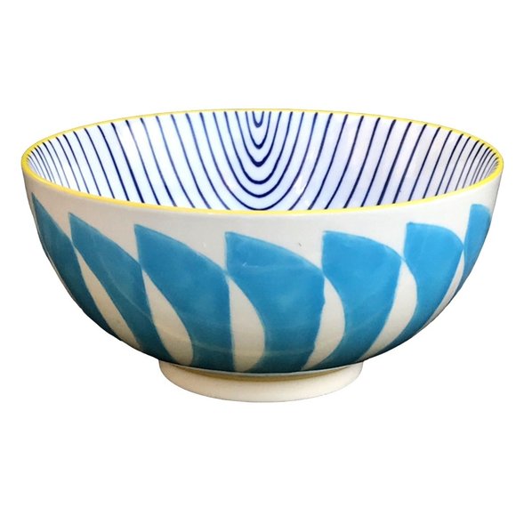 West Elm Dining Hand Painted Porcelain West Elm Ramen Serving